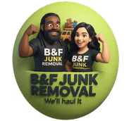 B&F Junk Removal logo